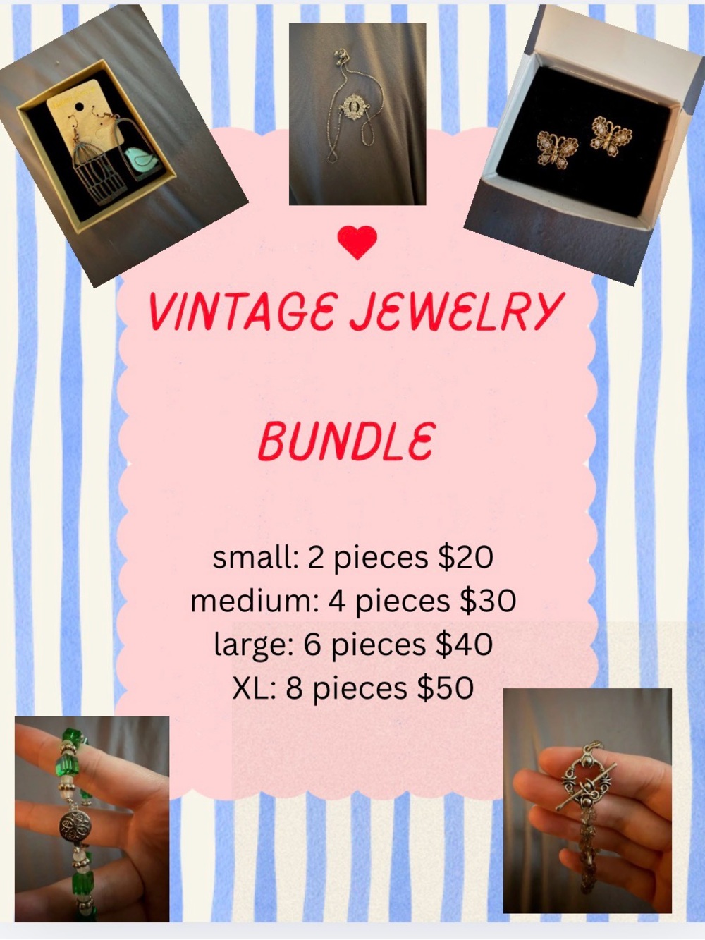 Vintage jewelry bundle
